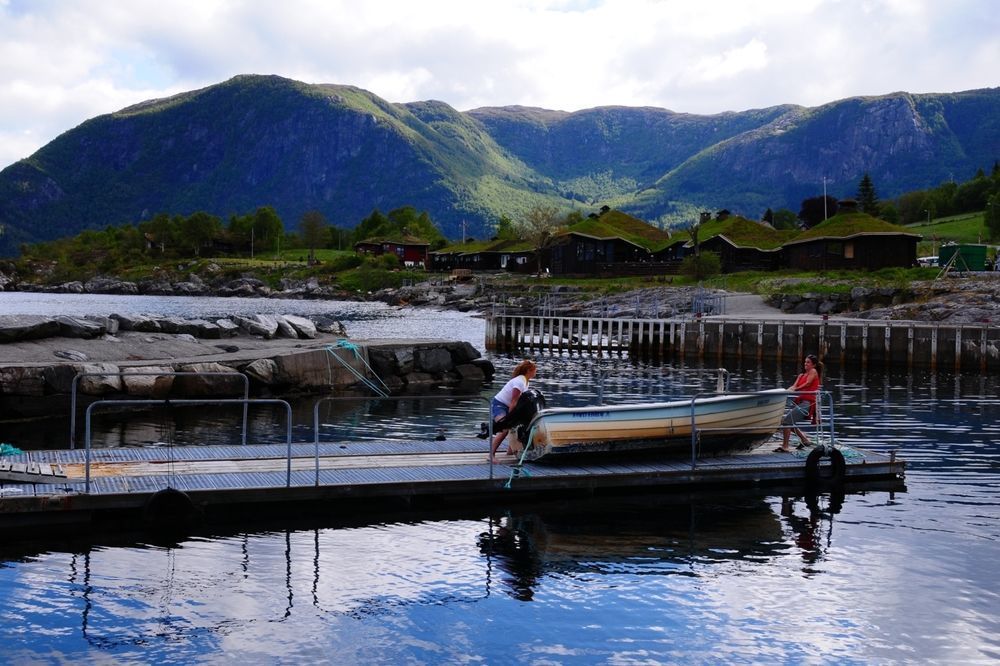Brekkestranda Fjordhotel Brekke  Dış mekan fotoğraf